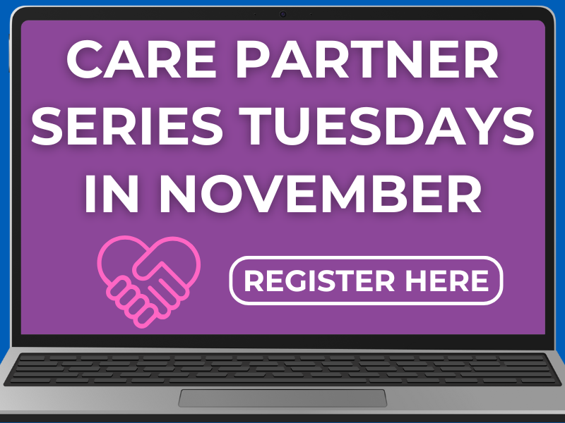 virginia parkinson's care partner series every tuesday in november click here to register