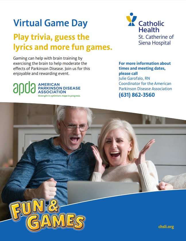 Virtual Game Day Flyer