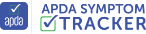 apda symptom tracker app logo
