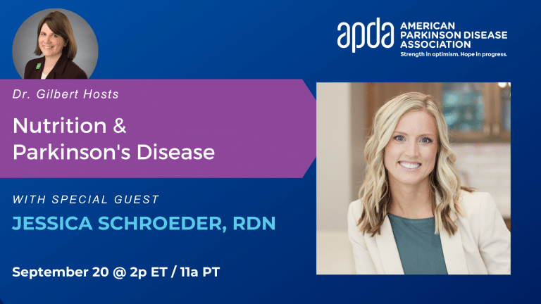Dr. Gilbert Hosts: Nutrition & Parkinson’s Disease