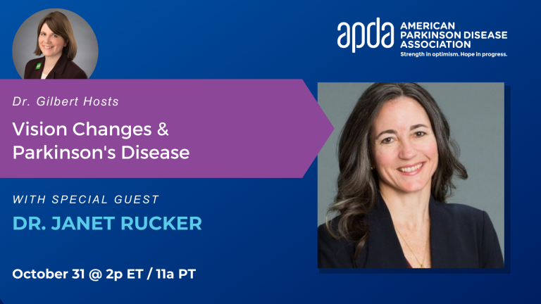 Dr. Gilbert Hosts: Vision Changes & Parkinson’s Disease
