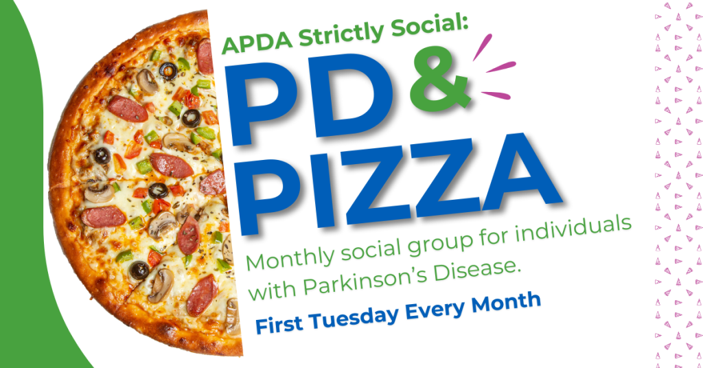 Parkinson's Disease and Pizza Social Gathering