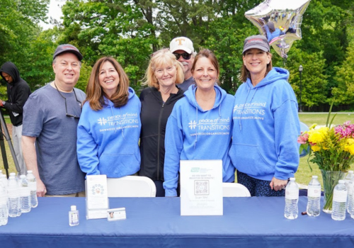 Event Sponsorship. group of
Fundraisers at a table