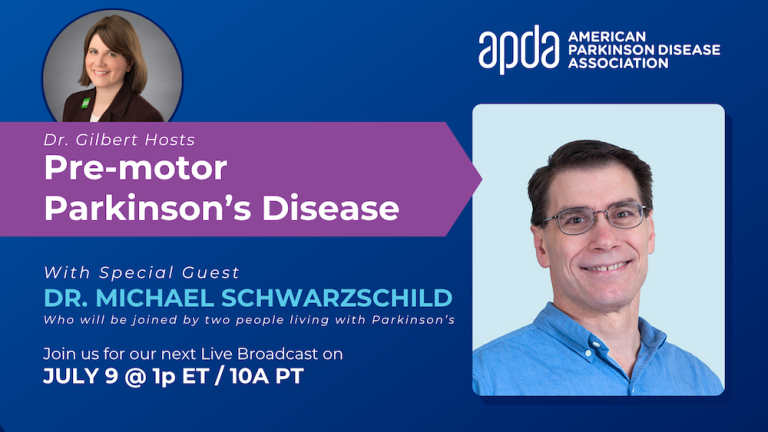 Dr. Gilbert Hosts: Pre-motor Parkinson’s Disease