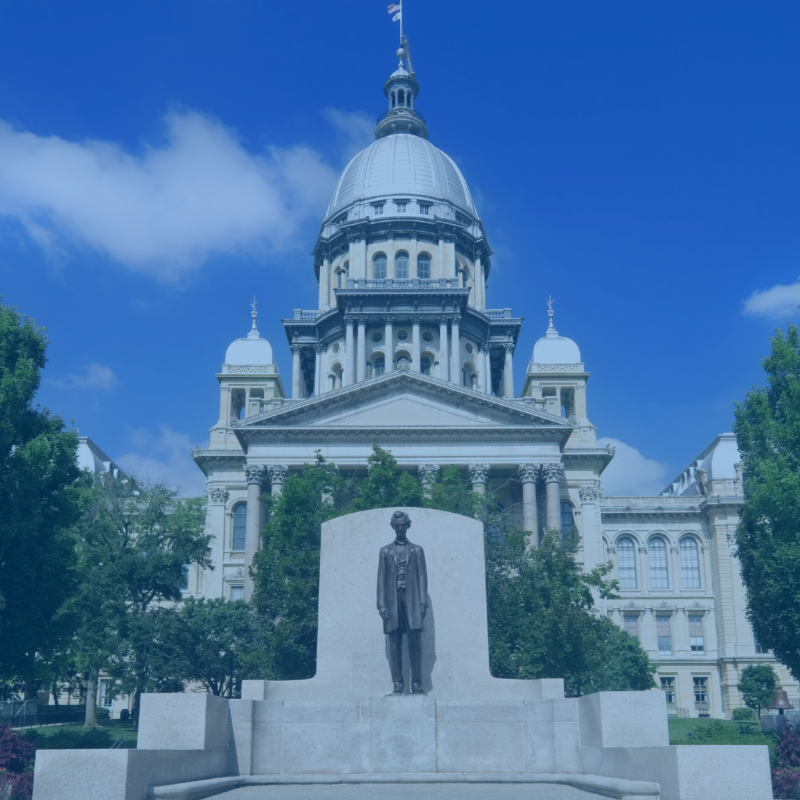 Give a memorial donation to the APDA Illinois Chapter - Image of Illinois State House
