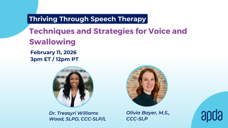 Thriving Through Speech Therapy: Techniques and Strategies for Voice and Swallowing