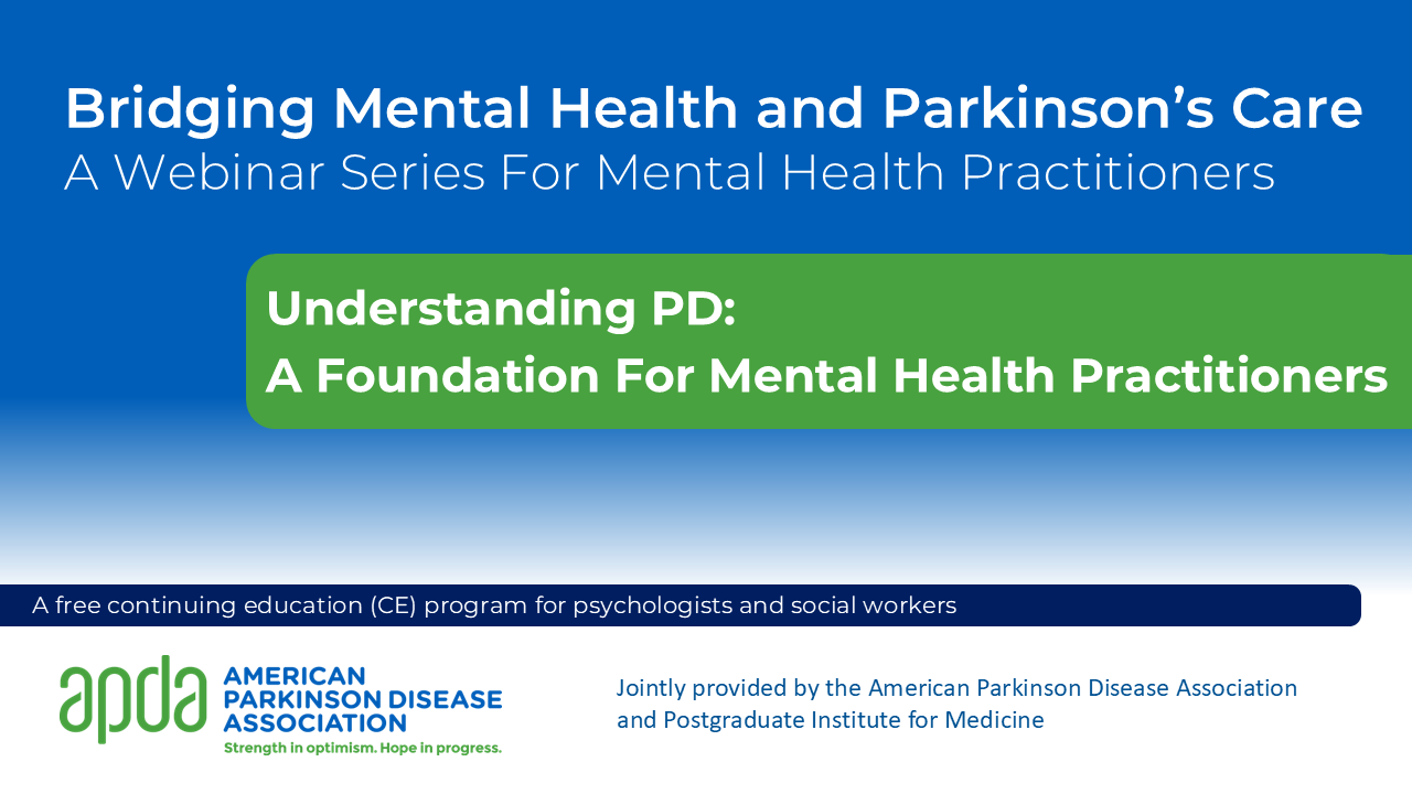 Understanding PD: A Foundation for Mental Health Practitioners